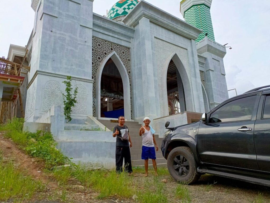Pembangunan Masjid Jami’ Baitul Mu’minin Desa Sumur Pati dengan Biaya Swadaya Masyarakat