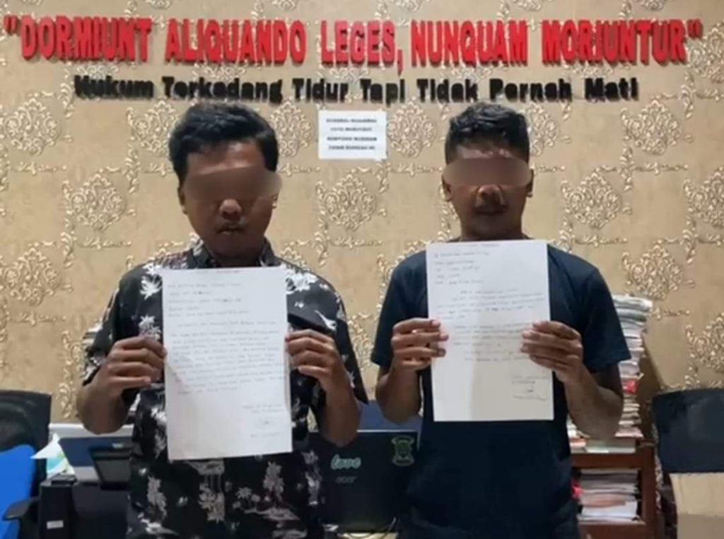 Viral Video Penganiayaan Kucing di Jepara, Dua Pemuda Diamankan Tim Polres Jepara