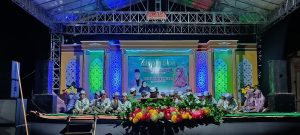 Group Rebana El Mawaddah MI Matholi’ul Ulum Banjaragung Bangsri Tampil di Acara Haul Mbah Guru Nursyid