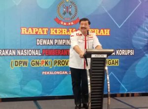 Rakerda GN-PK Jateng, Adi Warman: Ayo Semua Bangun Bergerak Bersama Berantas dan Lawan Korupsi