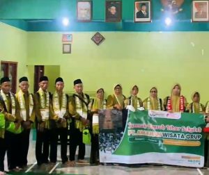 Pelepasan 20 Jamaah Umroh Bangsri oleh PT Amanah Wisata: Penuh Haru dan Doa di Gedung NU Guyangan