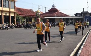 Ratusan Polisi di Jepara Ikuti Tes Kesamaptaan Jasmani, Ini Tujuannya