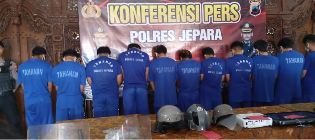 Gerak Cepat Polres Jepara amankan Puluhan Pelaku Penjarahan dan Perusakan Fasilitas Umum