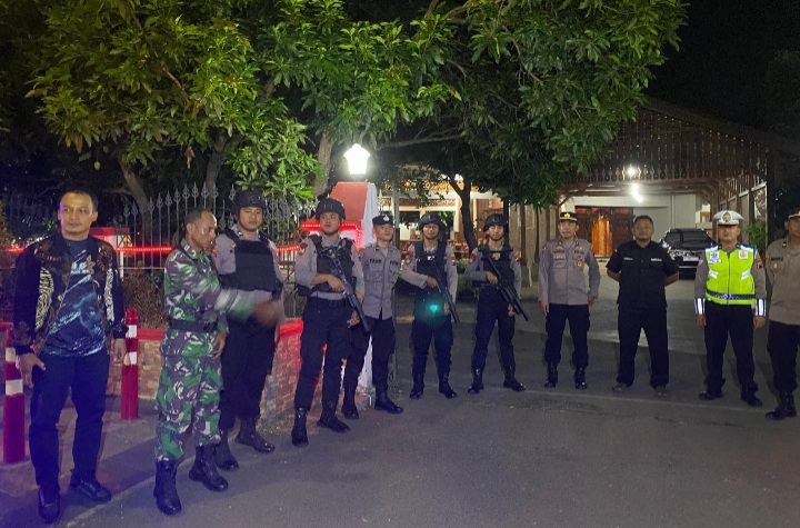 Aparat Gabungan Gelar Patroli Skala Besar Pasca Kerusuhan di Jepara