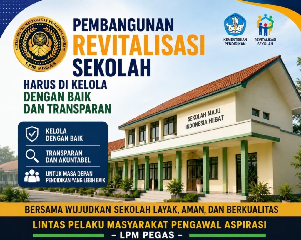 DPP LPM-PEGAS: Setelah Kami Investigasi Revitalisasi Sekolah, Pimpinan DPRD Gelar Ratas bersama Kepala Disdikpora Jepara, ada Apa?